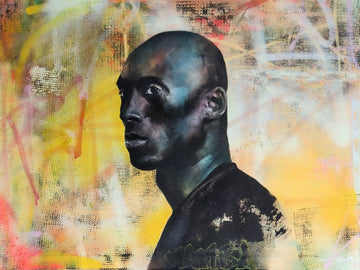 Kobe (Mamba) málað af Árni Thor, verkið er Street art